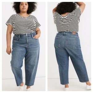 Madewell Plus Balloon Jeans in Corson Wash Comfort Stretch Size 20W